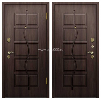 Дверь в квартиру металлическая мдф винорит и мдф альмон VIN-77, цена 23 550  руб.