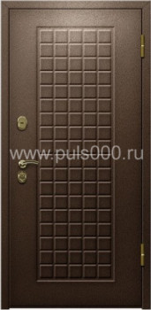 Металлическая дверь порошковое напыление и МДФ MDF-655