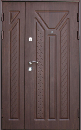 Тамбурная металлическая дверь ТМ-1081 МДФ с 2х сторон, цена 36 045  руб.